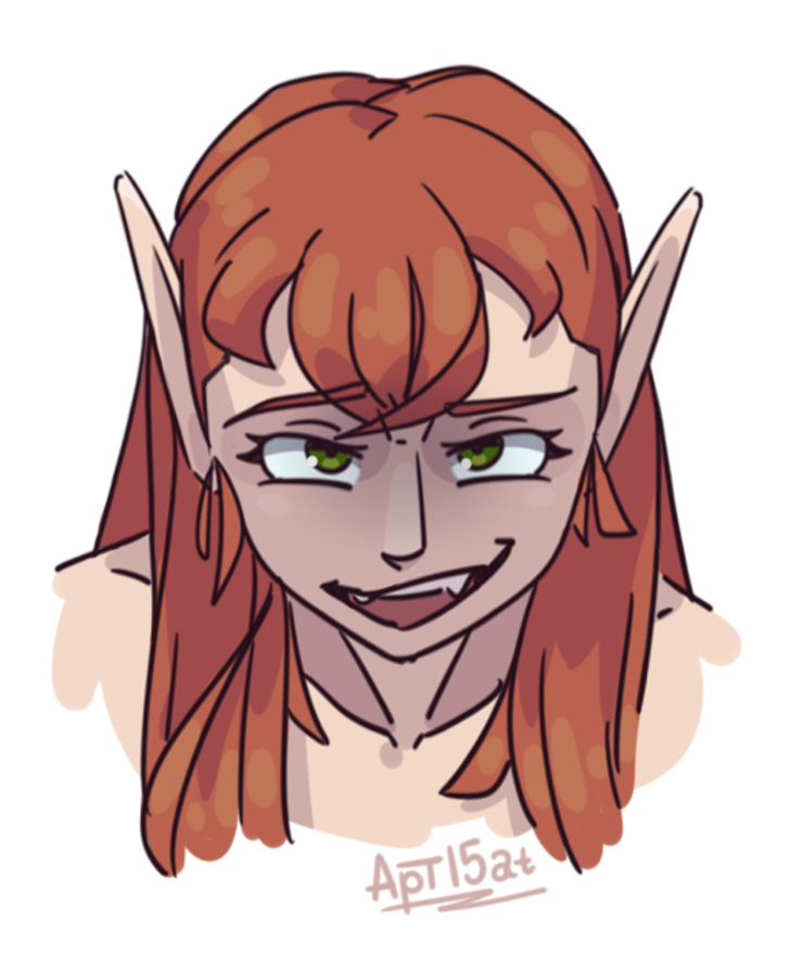 ApT15at10205's tweet photo. Another little sketch with Saffron.
#ApT15at #Fairy #Godbound #sketch https://t.co/rSo2z2H9RE