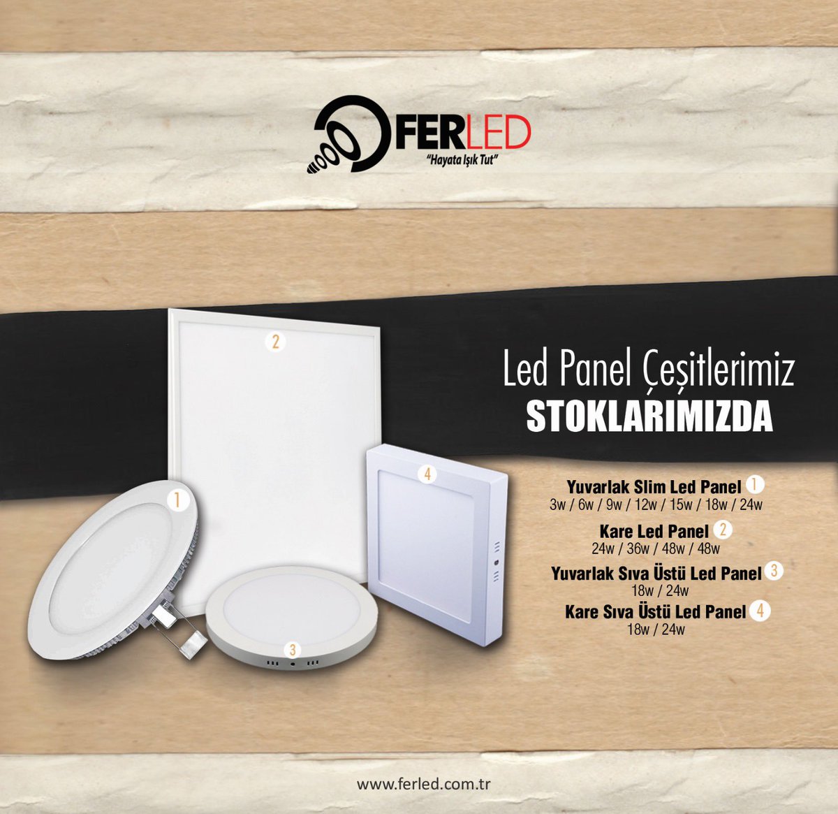 Led panel çeşitlerimiz stoklarımızdadır!
Detaylı bilgi ver sipariş için⬇️
ferled.com.tr
.
#ferled #led #aydınlatma #ışık