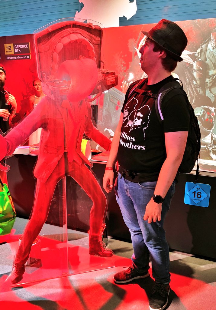 BluesBroStreams's tweet photo. Ich hatte die letzten Wochen echt viel Spaß mit #OnceHuman, da darf ein Besuch beim Stand auf der #gamescom2024 nicht fehlen!
#OnceHumanGamesCom https://t.co/JjjHPIdI08