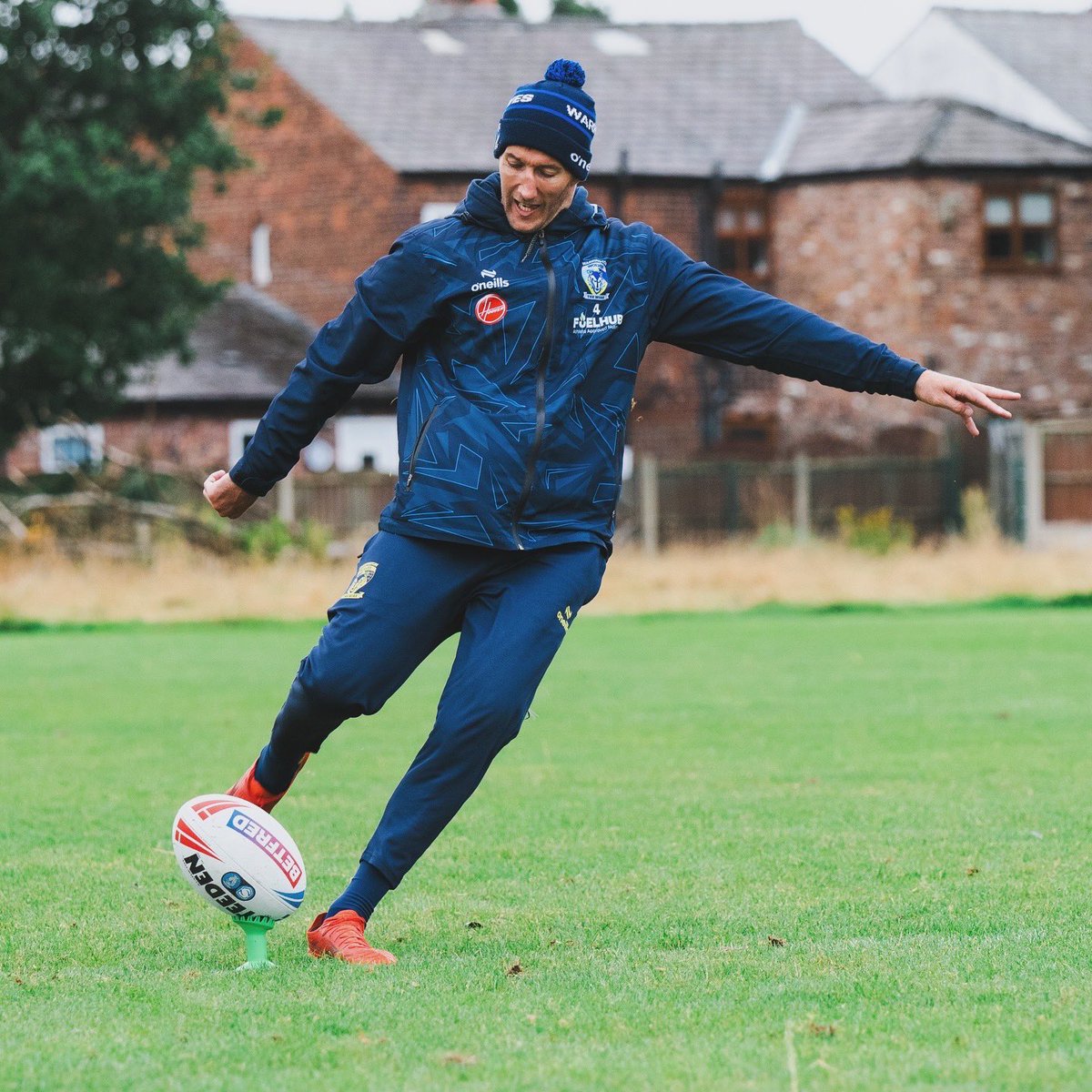 WarringtonRLFC's tweet image. Great to see you back on the field skip 🫡