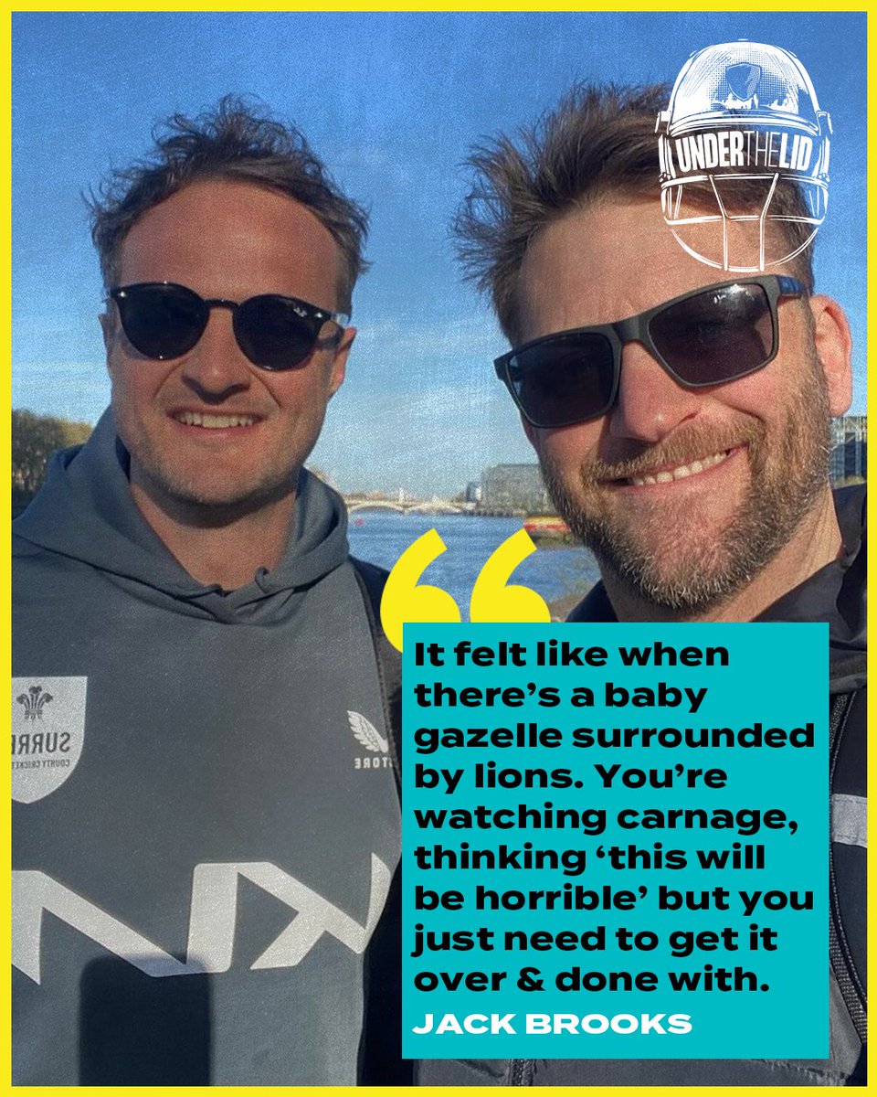 PCA (@pca) on Twitter photo It's certainly a unique take from <a href="/BrooksyFerret/">Jack Brooks</a> on how he became the last person to dismiss Jim Troughton in professional cricket π¦
Hear plenty more great stories from this duo in the latest #UnderTheLid episode π bit.ly/UnderTheLid It's certainly a unique take from <a href="/BrooksyFerret/">Jack Brooks</a> on how he became the last person to dismiss Jim Troughton in professional cricket π¦
Hear plenty more great stories from this duo in the latest #UnderTheLid episode π bit.ly/UnderTheLid