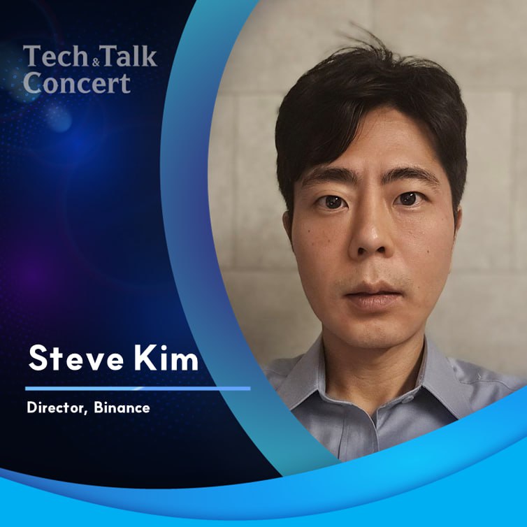 Attentio_tech's tweet photo. 🗣 We are pleased to announce that the panelist for the Tech &amp; Talk Concert will be Steve Kim, Director of Binance.
✨ Binance is a leading global blockchain ecosystem behind the world's leading cryptocurrency exchange by trading volume and registered users. https://t.co/13jqQaYH7W