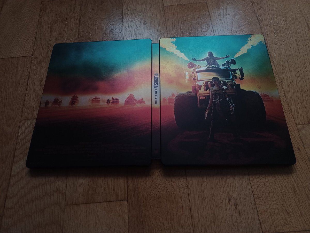XxxxPLAYBOYxxxX's tweet photo. Today i got the new Furiosa movie from Cdon :)  #cdon #exclusive #furiosa #madmax #saga #steelbook #nordic #movie #georgeamiller https://t.co/7MWgJwVkUE