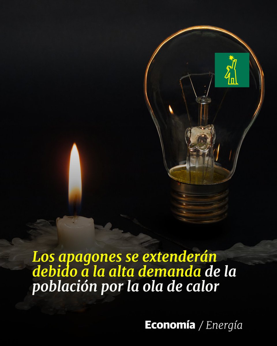 DiarioLibre's tweet photo. ⚡| #EnergíaDL | El aumento en la demanda eléctrica debido a las altas temperaturas está ejerciendo una presión sin precedentes sobre el sistema eléctrico de la República Dominicana.

🔗https://t.co/AkwkGpCuhU

#DiarioLibre #EconomíaDL #Energía #Apagones #OlaDeCalor #AltaDemanda https://t.co/JpAf1OkfIz
