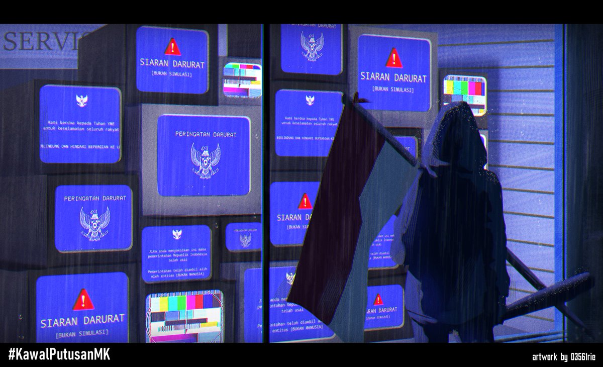 #KawalPutusanMK 
#TolakPolitikDinasti 
#TolakPilkadaAkal2an