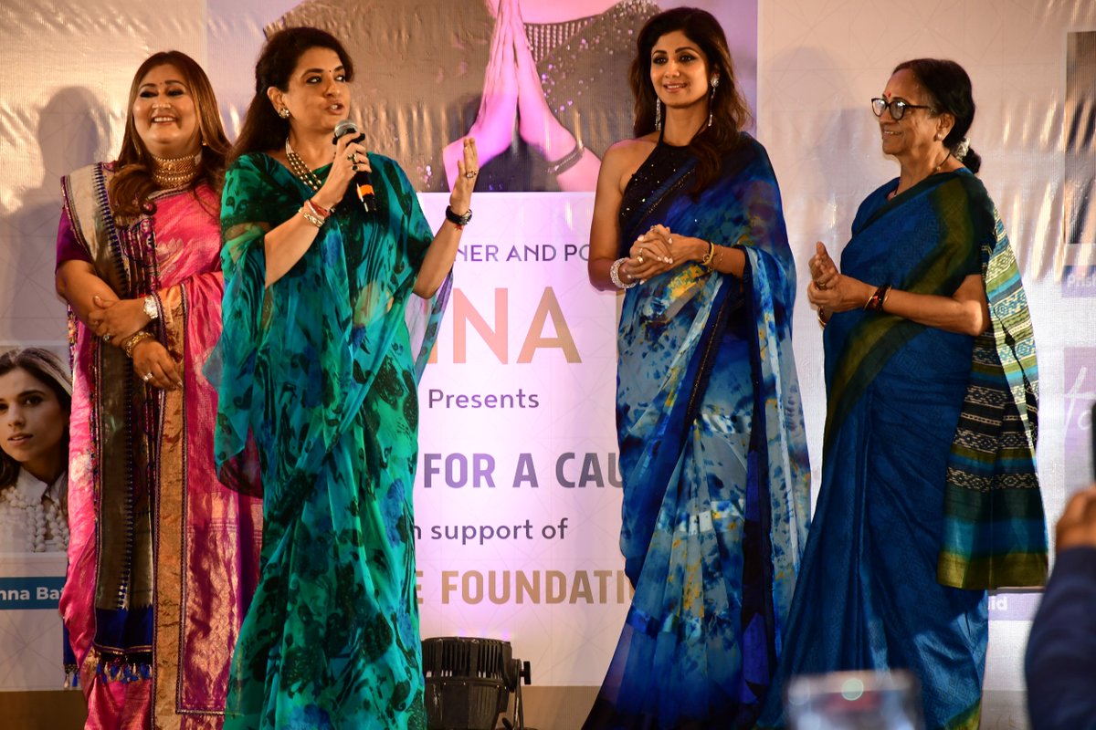 BollywoodH's tweet photo. Shilpa Shetty and Ms. Shaina NC, along with other notable guests, snapped at the event supporting the initiative by VCare Foundation. ๐๐ค #ShilpaShetty #ShainaNC #VCareFoundation #SupportAndEmpower https://t.co/Sal3SlcXwM