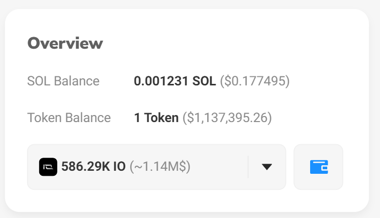 SolanaFloor's tweet photo. 🚨 LATEST: Over $1M worth of $IO tokens have been staked on @Ionet’s staking platform, marking a key milestone in the platform’s growth. https://t.co/z1S8sXO9RU