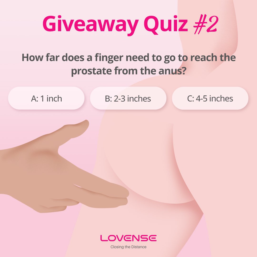 Lovense's tweet photo. Giveaway Quiz #2 is here!

Ready to win a free Lovense toy? 🤩Our quiz series is heating up, with 3 chances to score big! Don't miss out—and stay tuned for the last one!

How to Enter:
1️⃣ Follow @Lovense
2️⃣ Repost and comment with your answer

Comment before we reveal the Quiz #2 answer on Aug 25th.

The winner will be chosen from those who answer any of the 3 quizzes correctly. Prize: One toy of your choice (excluding X machines and webcams). 

🕰️We'll announce the winner on Aug 30th. Good luck! 🎉

#lovense #lovenseway #giveaway #quiz #contest