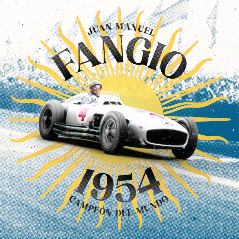 MercedesAMGF1's tweet photo. The spectacular story of Mercedes' first Drivers' Championship 🏆

Juan Manuel Fangio secured his second @F1 title on this day in 1954 at Bremgarten 👏

Revealing the highs and lows of Mercedes' first F1 season, alongside developing the "greatest sports racing car ever built" 👇