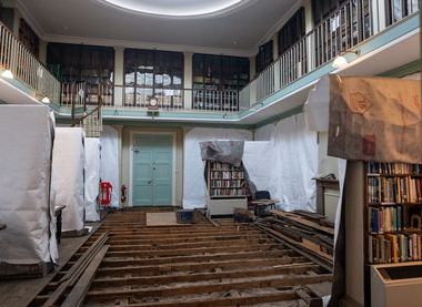 DExInstitution's tweet photo. We are very pleased to be taking part in Heritage Open Days in September!  

Join us for a 'hard hat tour' for a look behind the scenes of our major conservation of building works, or on our 'Librarian's tour' to see some treasures from the collections.

https://t.co/CTqiHZy9a0 https://t.co/Zg504clN1o