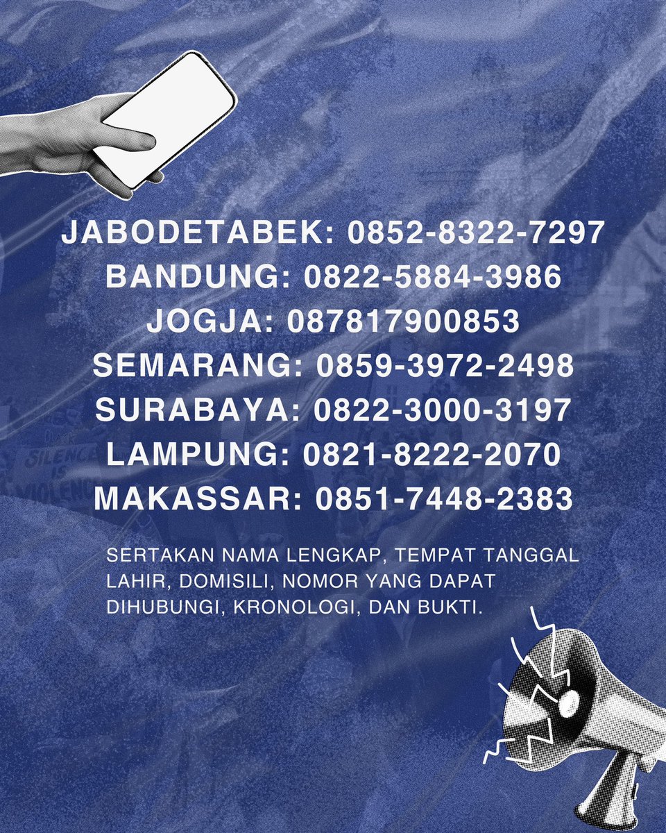 <a href="/BudiBukanIntel/">Yerusolo Mania【DavidBeatt】🐿🦉🎨🔮🧟‍♀️☔🦚🍂🔨📜</a> Teman2 dilapangan coba di cek. Kalo masih gak ada kabar bisa hubungi nomor ini.