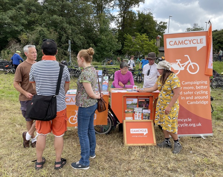 The Festival of Cycling is almost here 😆

The Stourbridge Medieval Fair on Saturday 7 September is a perfect opportunity to learn more about Camcycle and discuss your local cycling issues.

For more details on this and all our other festival events, visit cambridgefestivalofcycling.org