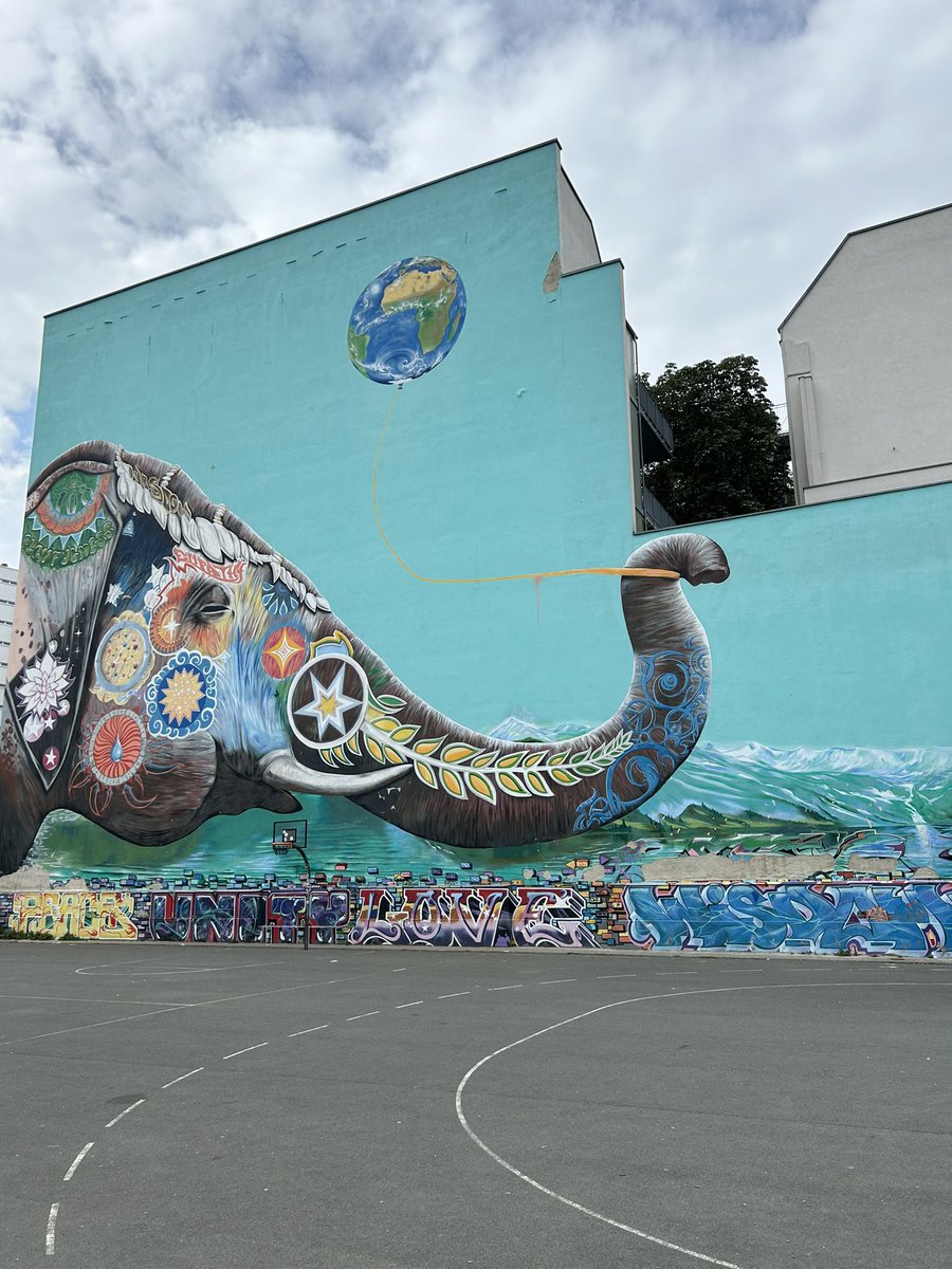 Street Art in Berlin 🐘 🌍 🌿