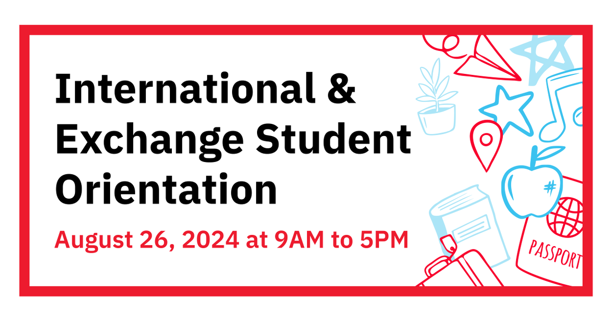 Orientation Day is fast approaching! ✨🌍✨ We're so excited to welcome you to campus, introduce you to our supports and services, and show you around 🥰 

If you can't make it, be sure to check out our alternate dates on September 13 &amp; 27 🔗 yorkinternational.yorku.ca/intlorientatio…
