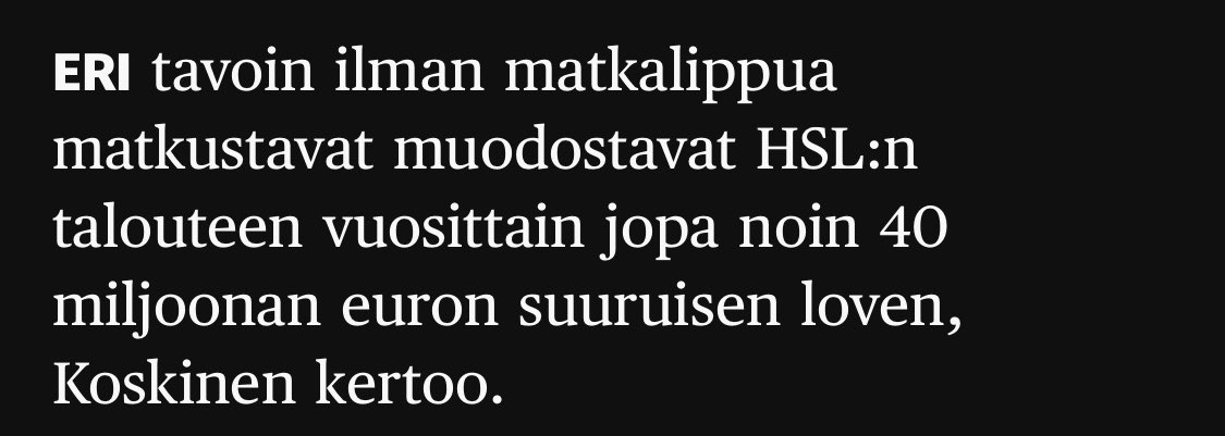 tompzoni's tweet photo. hsl on laskenut tän 110% varmasti niin että jokaisen liputta matkustajan ainoa vaihtoehto olisi ostaa lippu eikä esim kävellä, fillaroida tai mennä yangolla siinä tapauksessa että ilman lippua matkustaminen ei olisi mitenkään mahdollista https://t.co/5pbgDBbqHE