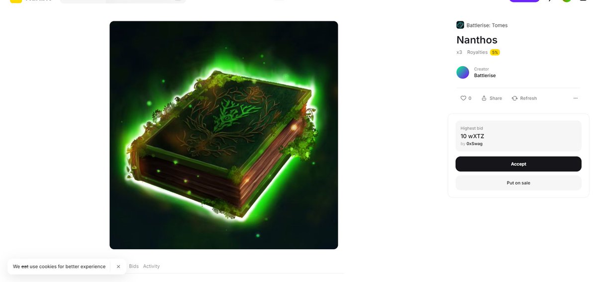 uew3g's tweet photo. Someone's got their sights set on my Book of Nanthos?
They'll need more than just a wish and a prayer to get their hands on this Tome of GODS—maybe a dragon or two, some ancient scrolls, and a secret potion of luck! 🐉✨ It’s not just rare, it's legendary.
#NotSoEasy https://t.co/x5ASLLKjN7