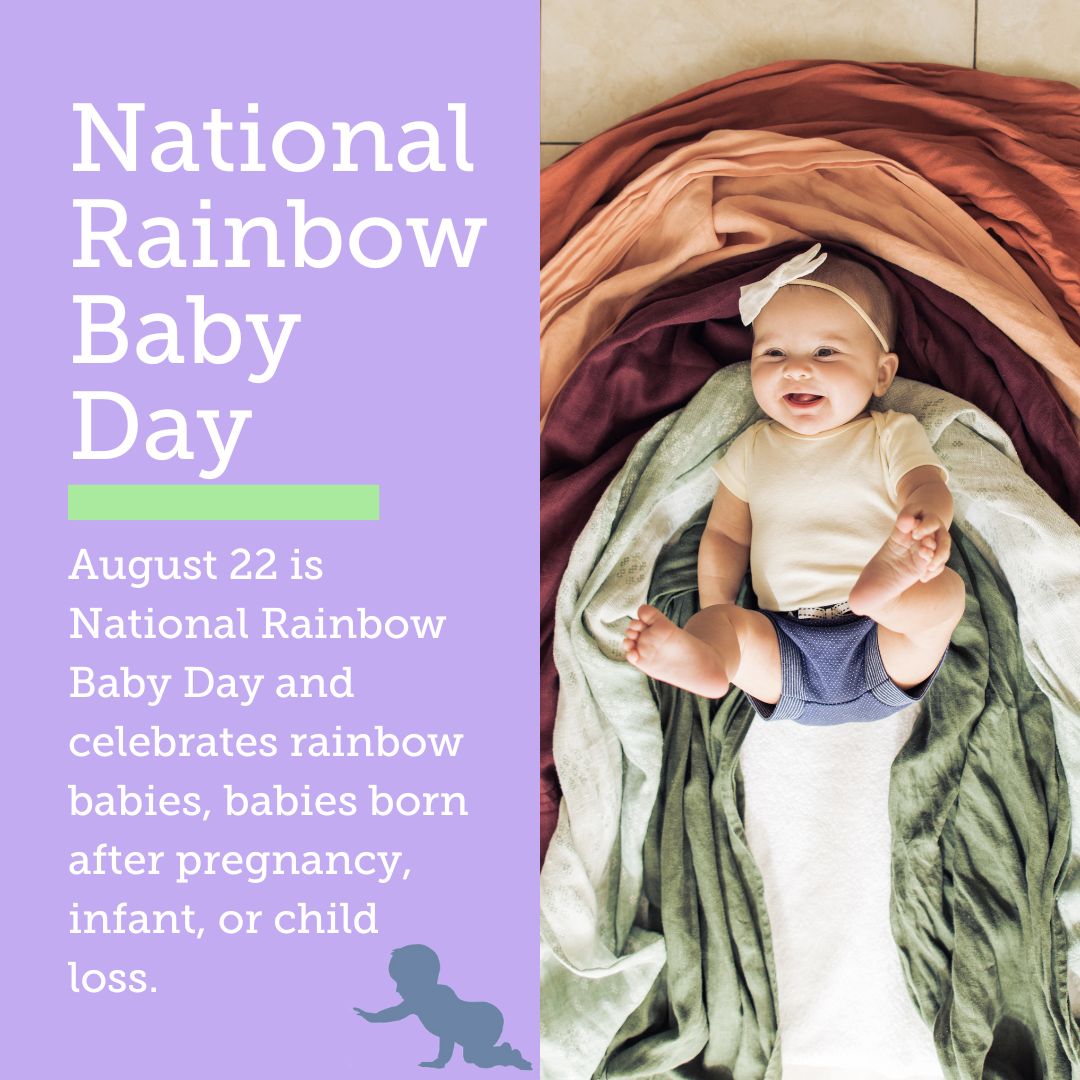Today is #NationalRainbowBabyDay. It serves as a reminder to honor the journey, celebrate the arrival of rainbow babies, and find support amidst the challenges of infertility.🌈

#rainbowbabyday #rainbowbaby
