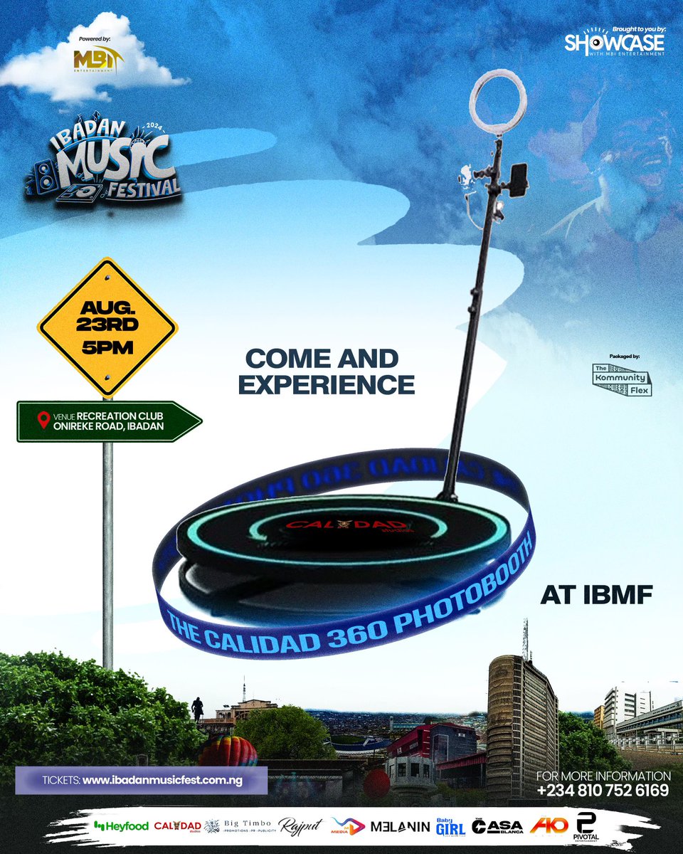 What is a fit check without a full fit pic?
Experience the famous Calidad 360 Photobooth tomorrow night.
Document your night with beautiful pictures and tag us!!!
#IBMF24 #mbientertainment #showcasewithmbi