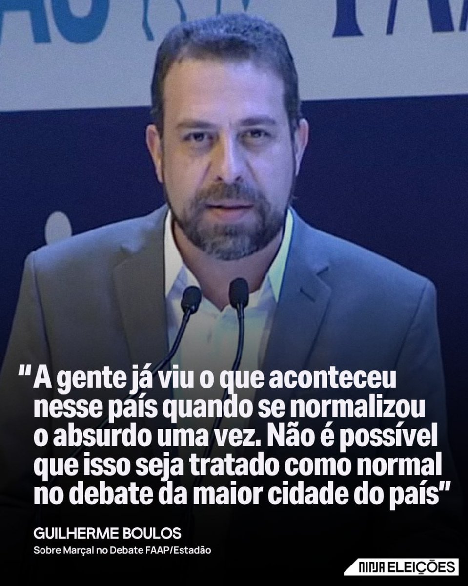 DistopiaBrazil's tweet photo. Bom dia Compas!
Quem aí apoia o @GuilhermeBoulos escreve aí:
BOULOS PREFEITO
#Boulos50 
#BoulosPrefeito50 
#BoulosPrefeitoDeSP https://t.co/RmFqNGt4pn