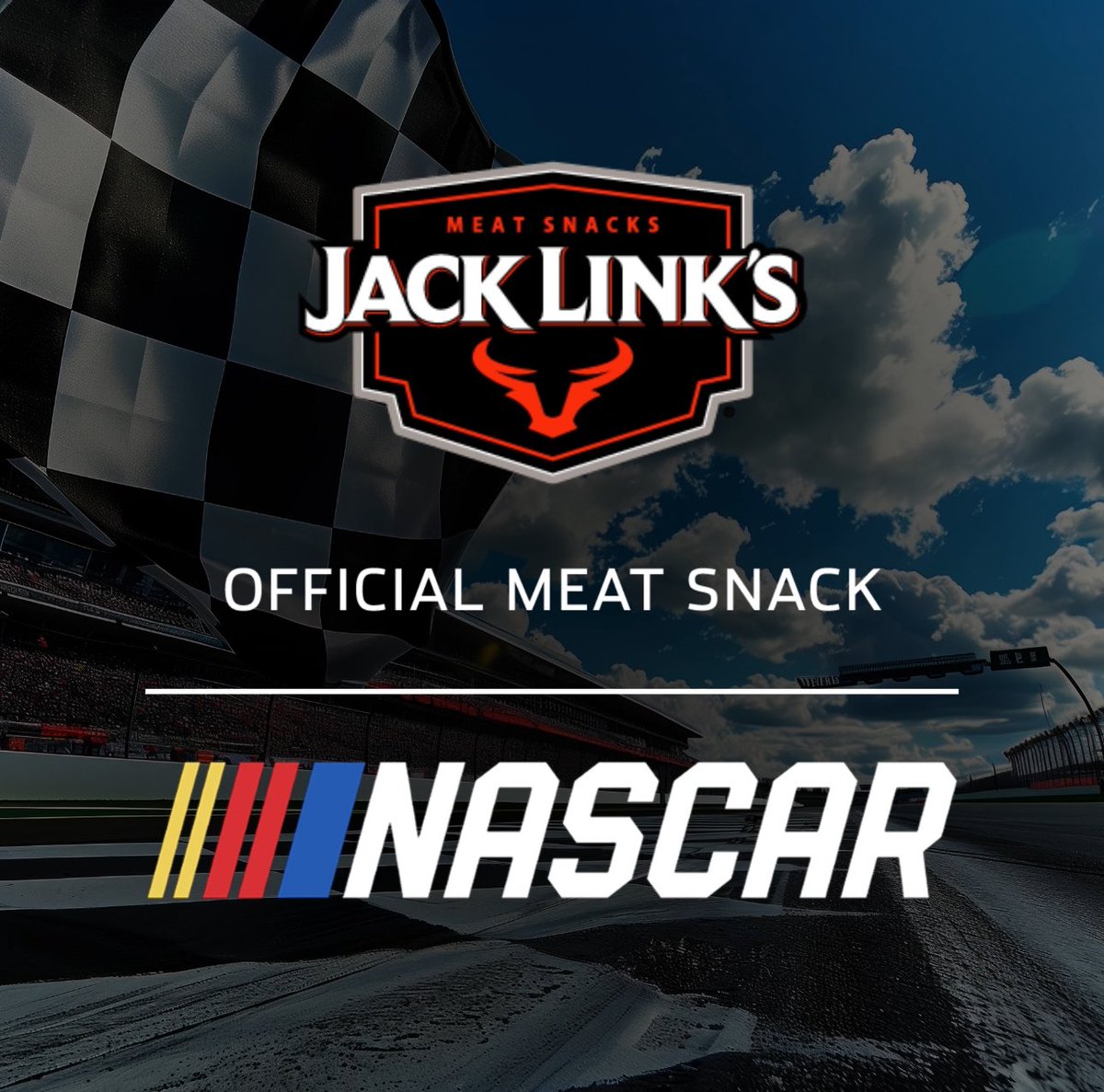 We’re revved up to announce Jack Link’s is the Official Meat Snack of <a href="/NASCAR/">NASCAR</a>. We can’t wait to Feed Our Wild Side with the most passionate fans in sports.
 
Be on the lookout for Sasquatch at the track and keep following us on social media for more surprises 🏁