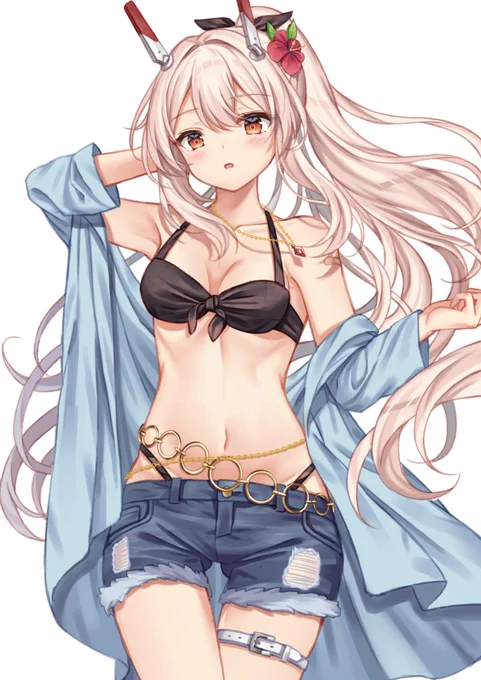 水着な綾波ちゃん#アズレン 