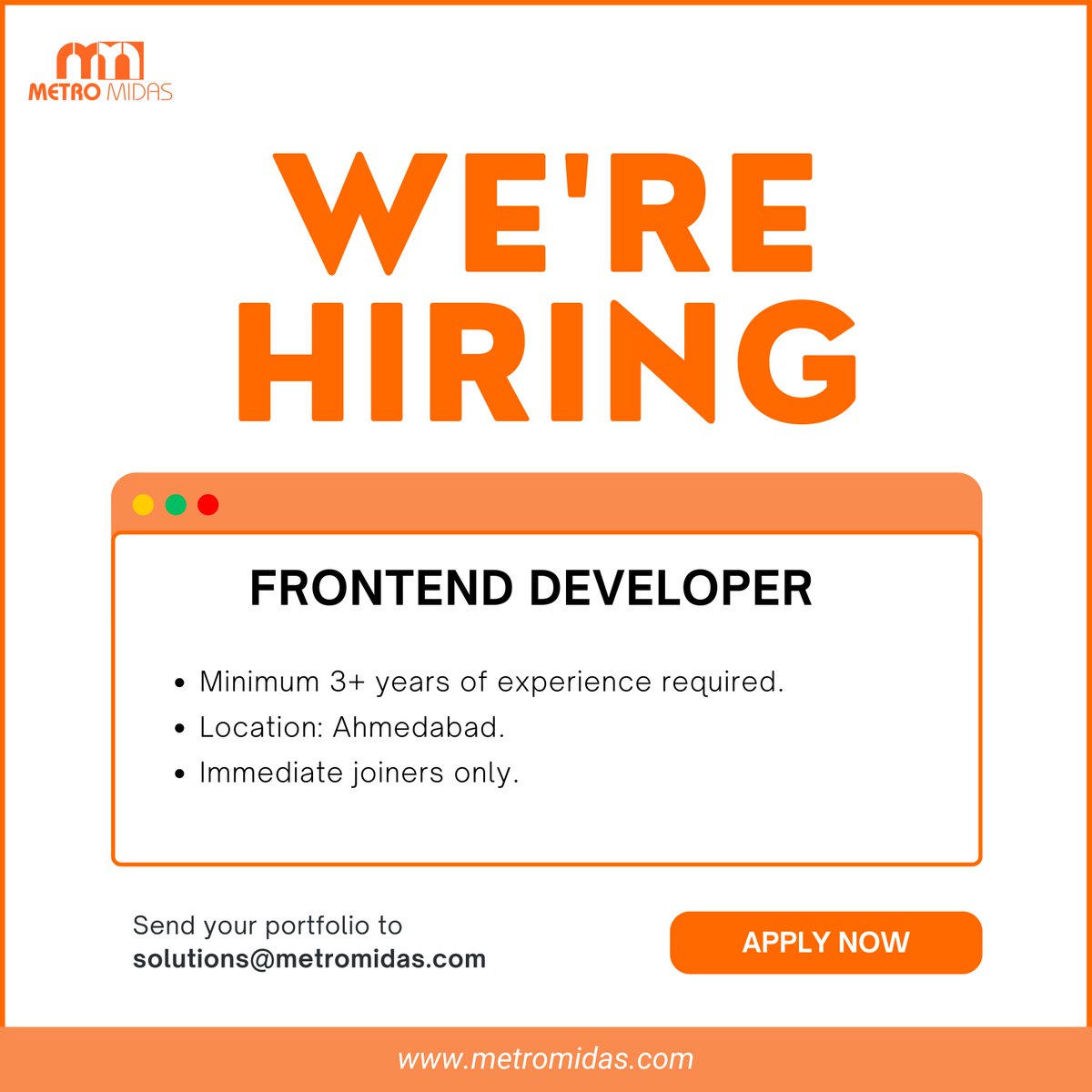 Metro Midas Technology tweet media