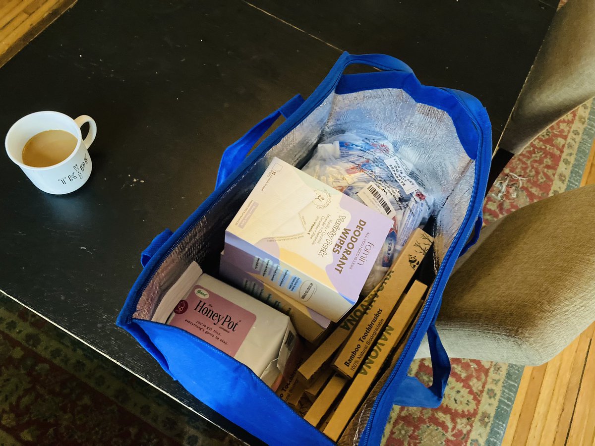 I’ve got my hygiene items ready! See you tonight in Ward 7! cc: <a href="/Ruff4DC/">Comissioner Ruff</a>.