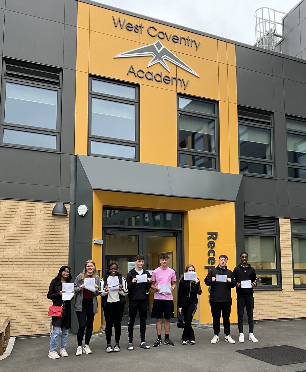 westcovacademy's tweet photo. What another wonderful results day! Students arecelebrating after receiving their GCSE results, with record numbers of the highest GCSE grades.
Ana Neofitou Headteacher, said: “Our congratulations go to all of our students and families as well as our best wishes for the future.” https://t.co/e4Lsf0Eb2u