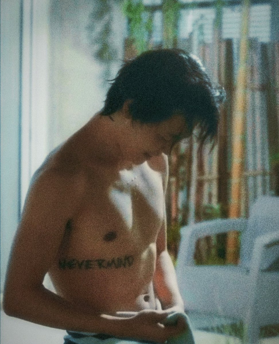 Jyoonj9395's tweet image. This tattoo will always be Yoongi's when he said, "It doesn't matter. It's not easy, but engrave it on your chest" and Jimin actually engraved it on his chest.