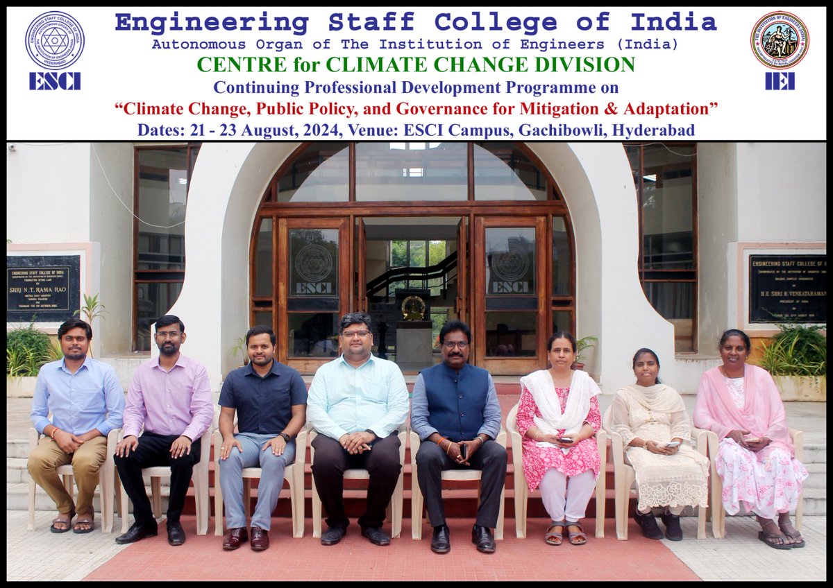 Dr. Hrishikesh Mahadev, Director and Head of Global Strategies at Core CarbonX, led a training at ESCI Hyderabad from Aug 21-23, focusing on climate policy, economics, and financing. 

CCX is committed to shaping sustainable climate strategies through informed policymaking.