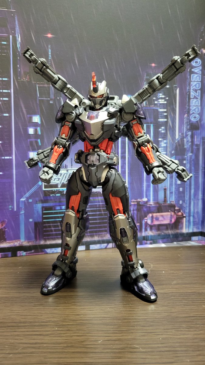 Chiroly4696's tweet photo. 犬と合体！！
そしてフル武装！
やはり、こいつは触ってて楽しいわ。雷神といい、TASTIERといい、このメーカーのファンになるわ。
#こんぱち組み
#TASTIER
#中華プラモ https://t.co/Og9FFzmSky