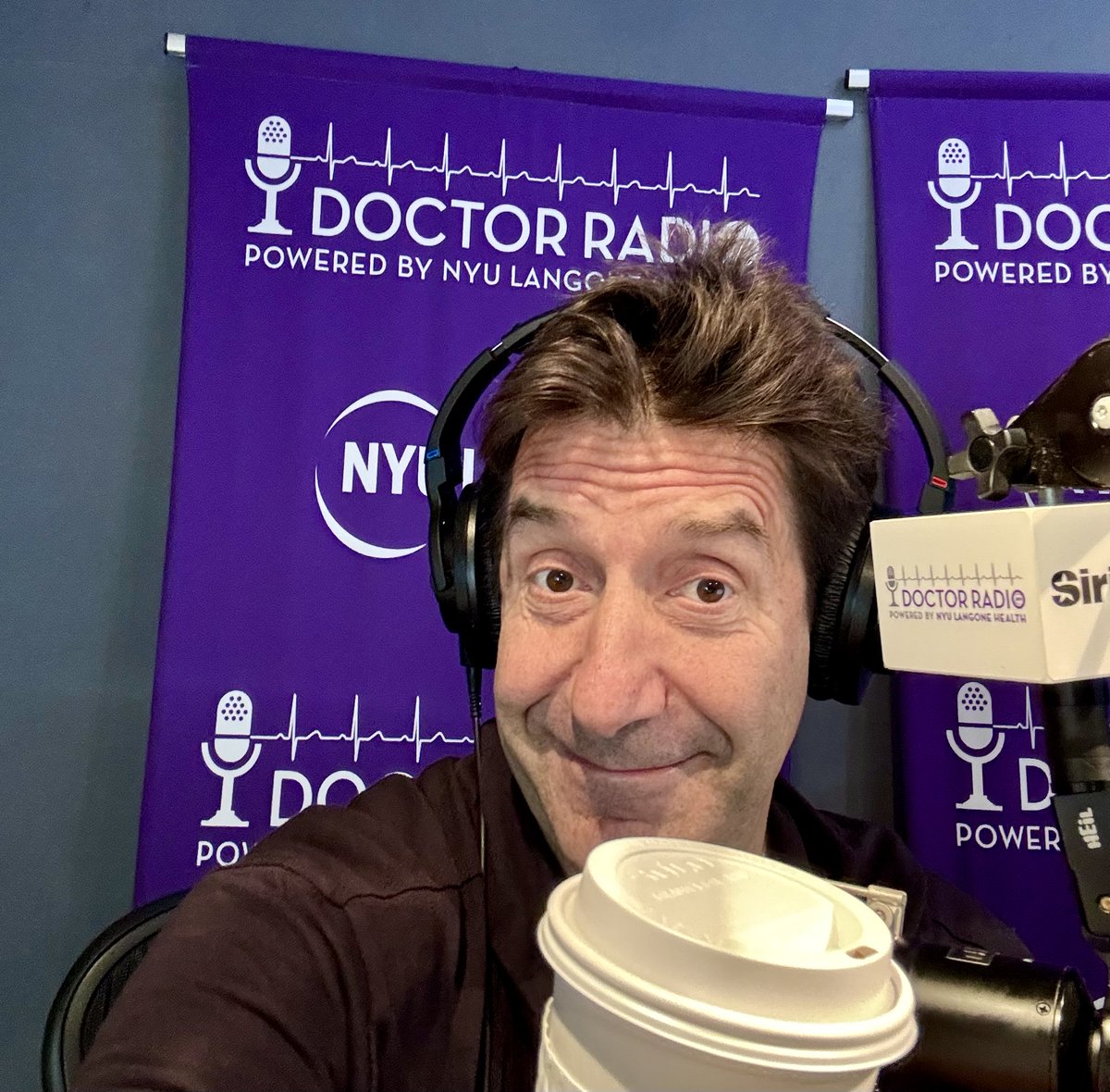 This is how we brew it! How are you fueling up for the Emergency Medicine show with <a href="/askdrbilly/">Billy Goldberg</a> this Thursday morning from 8-10amET on <a href="/SIRIUSXM/">SiriusXM</a> ch. 110?