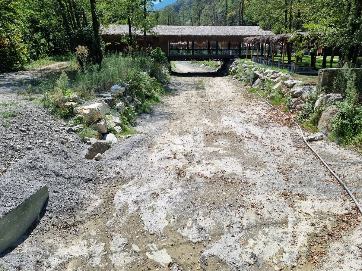 ozcangaygusuz's tweet photo. Burası Sapanca Gölü'ne akan İstanbul Dere, epey uzun bir mesafe kurumuş veya kurumak üzere. Derede bu noktadan 1-2 km sonrasında alabalık bölgesi başlıyor. Sapancada su tahsisi ekosistem ihtiyaçlarına göre yeniden düzenlenmelidir. Su şişeleme, turizm tesisleri denetlenmelidir. https://t.co/8Izf1yD10U