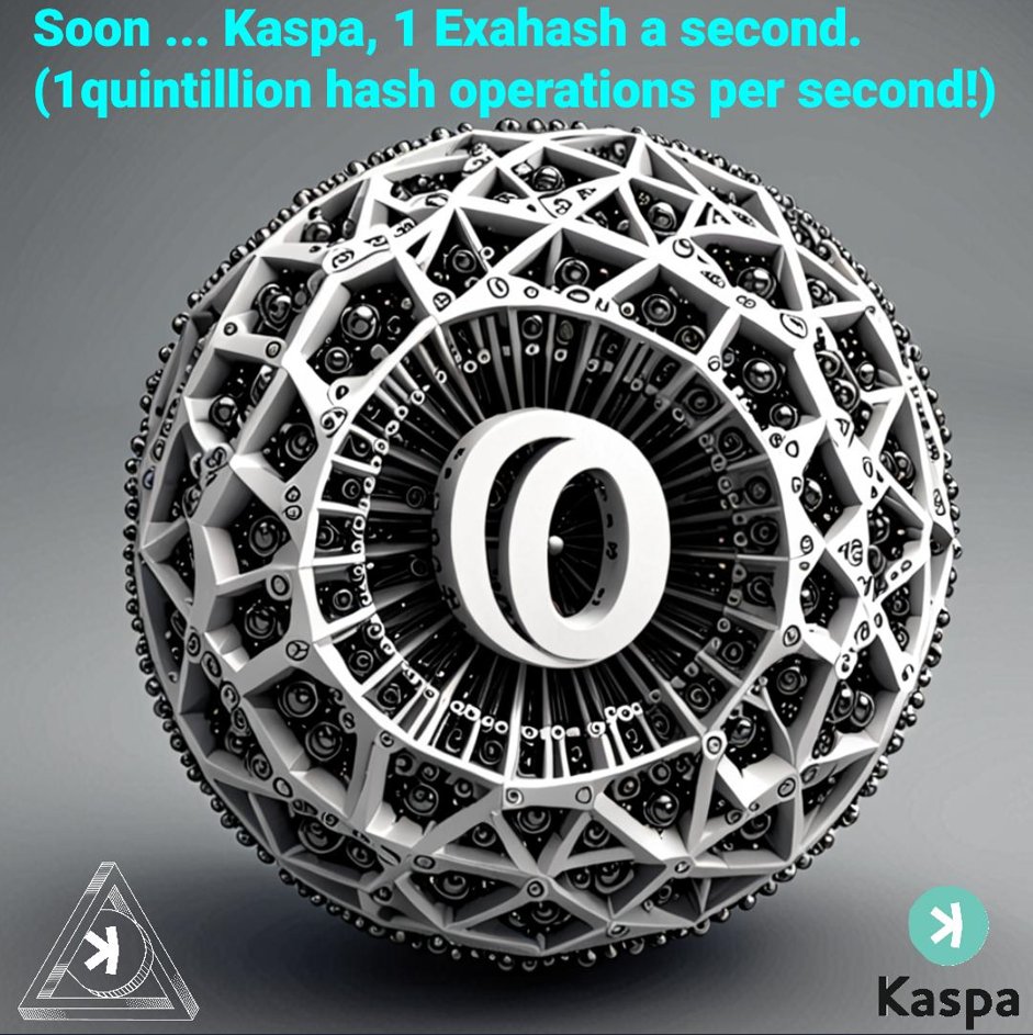 KumoKlouds's tweet photo. @boku_kaspa Yes.
#kas soon 1 #Exahash a second... https://t.co/LmRdA3oKgn
