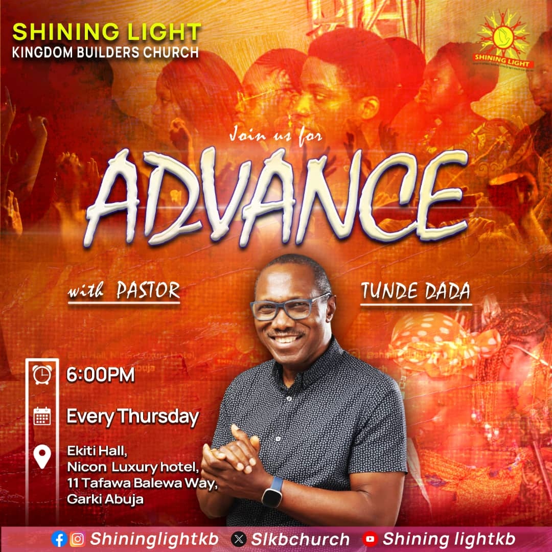 Slkbchurch's tweet photo. Here are some amazing success tips for business From PDπ₯π₯π₯π.
Join us for Advance today by 6pm At Nicon luxury hotel Ekiti hall, Abuja. For more impactful mentorship regarding every area of your life π.
#AdvancewithPD
#Mentorship
#relationships
#BibleStudy
#goals https://t.co/8GUfc0CGkC