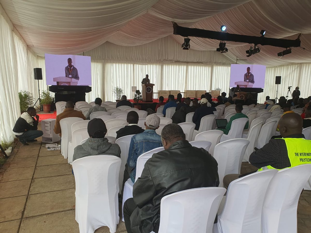TVETAKenya's tweet photo. Day 4 WorldSkills Competition
Pitching of Innovations
1.Maasai Mara University TVET Institute - 'Wind Energy Analysis Software (WEAS).”
2. Rift Valley NP – “Trash to Treasure Solutions”.
3. Kisumu NP  – “Production of Vermicompost”
4. Kitale NP -"Full Potential of Jackfruit" https://t.co/YhpowN0tpe