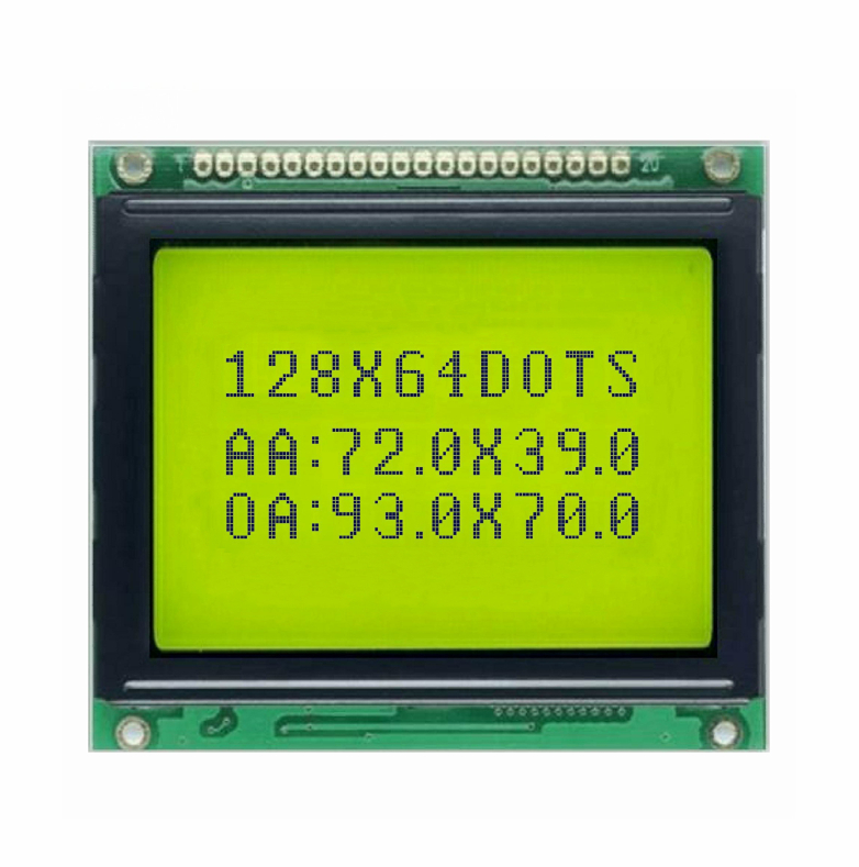 DianguangE's tweet photo. 128*64 dots, Graphic LCD module, DGM1286402-V1
DGM1286402-V1 is a mono 128x64 graphic LCD Module. It suppors 8-bit parallel interface or SPI. DGM1286402-V1 is available in various LCD panel colors including gray, yellow/green and blue LCD options.
#LCD  #TouchPanel #TouchScreen https://t.co/FrBS51p1yF