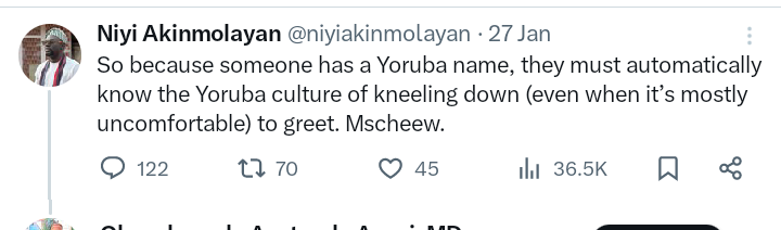 Sholexx_'s tweet photo. @Rhashydah He should answer my question!

Why should I see his movie if Yoruba women are not enough to be married?

It's a simple question.

By the way, he also disrespect our culture, good and tradi. https://t.co/WpxBeTnkd3