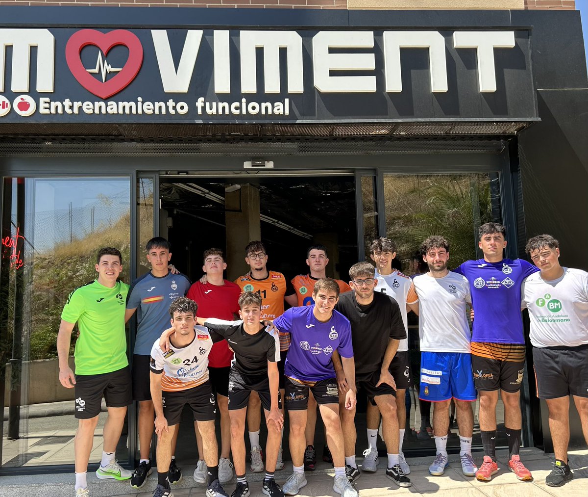 Seguimos con la pretemporada 🏋🏻‍♂️💪🏻🥵

📍@movimentjaen 

#ADNGABabarto🧡🦎
#BALONMANO=VIDA