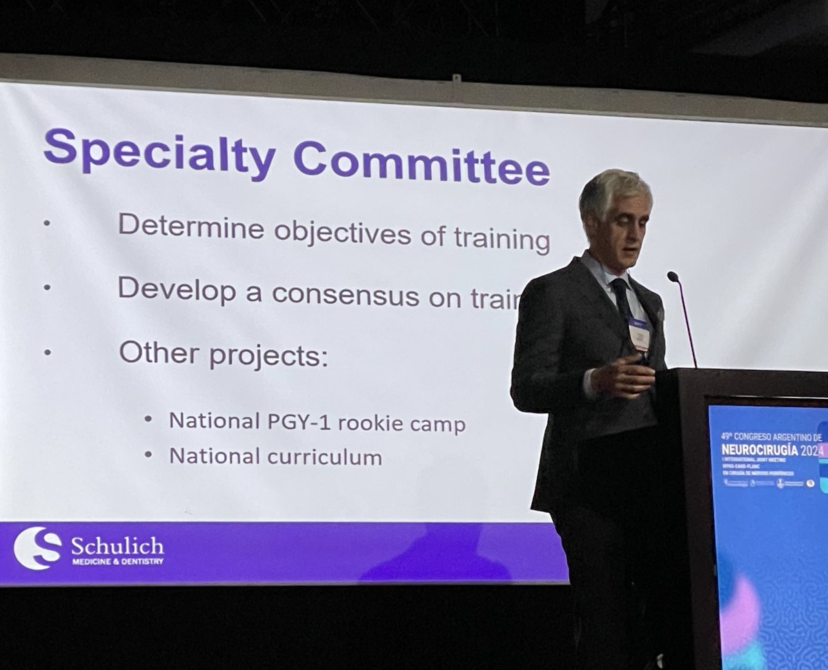 Great pleasure to listen to <a href="/epilepsysurgeon/">David Steven</a> discussing neurosurgical training programs in Canada. We have so much to learn from your experience!