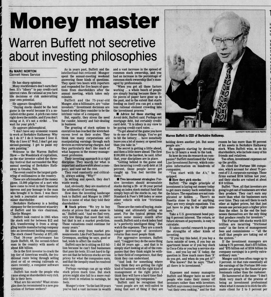 F_Compounders's tweet photo. Money Master: Buffett https://t.co/i7mLri75T1