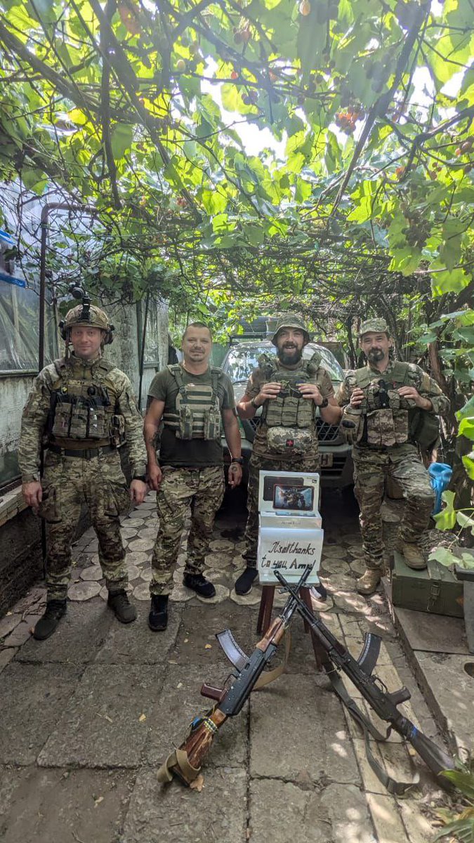 amessniperkitty's tweet photo. The 23rd separate mechanised brigade needs Dji 4 Mavic 3 pros and Dji 5 Mavic 3 T for their 1st battalion. Please help ๐
Target: ยฃ18,392
Donate to
ameswickwithcamera@gmail.com
@amduffany @Art98927465 @CanadianKobzar @sjs3232
#ragedonate #nafohelp #nafo #nafofellas #ragedonate https://t.co/IuEWEvOedc