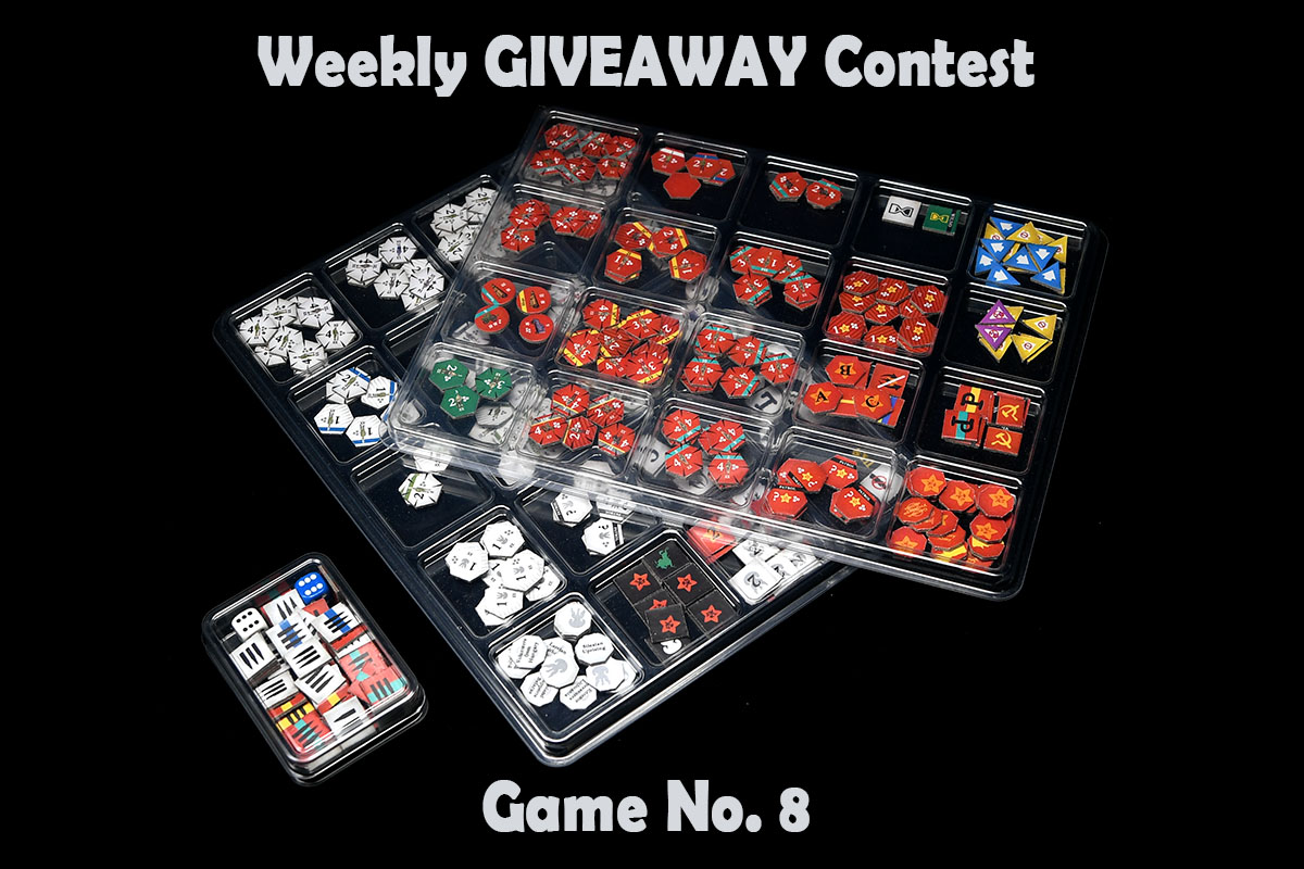 Cube4meShop's tweet photo. Weekly GIVEAWAY Alert! Can you guess the upcoming PHALANX game from its counters? 🕵️‍♂️ Drop your guess and win a free set of trays! https://t.co/C760X4XsPf @mk20336 @___PHALANX https://t.co/mMy34iVos6