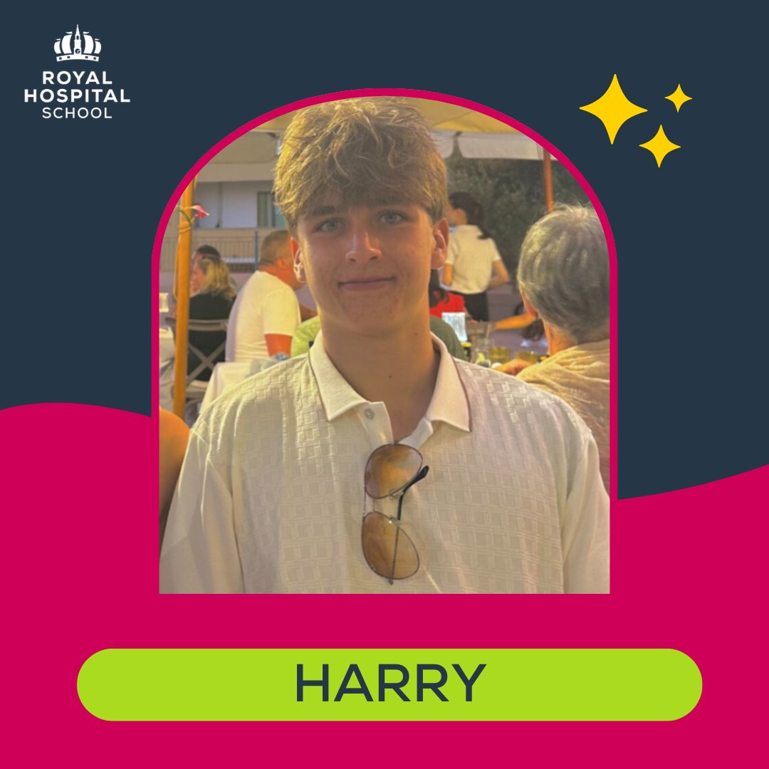 Harry has achieved some top grades, achieving 9,9,9,9,9,8,8,7,7,6 in French, Latin, Maths, Combined Science, Further Maths, Geography, English Language, Music and English Literature! 🎉

Find out more and read our GCSE profiles here: hubs.li/Q02M9xZt0

#RHSHappy