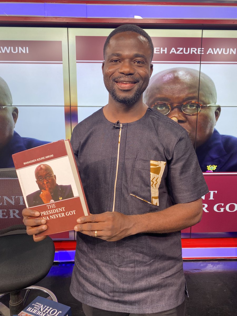 Get your copy of "The President Ghana Never Got" by Manasseh Azure Awuni 

Order online and receive your copy delivered to your doorstep anywhere in Ghana (Payment on Delivery) 

Order here: bit.ly/ordermanassehb… 

Hardcover: GHS 300 
Paperback: GHS 270 

Delivery Fees: