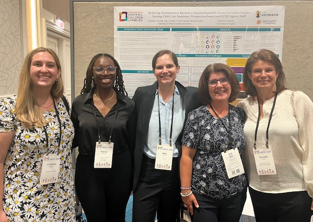 HDFS@UNCG (@uncg_hdfs) on Twitter photo @DanielleACrosby, current PhD students Favour Omondi & Amy Wrather, PhD Alumna <a href="/DrCStephens22/">Christina Stephens</a>, and <a href="/DrJMSmith25/">Julia Mendez Smith</a> presenting at the National Research Conference on Early Childhood in Arlington, VA! @DanielleACrosby, current PhD students Favour Omondi & Amy Wrather, PhD Alumna <a href="/DrCStephens22/">Christina Stephens</a>, and <a href="/DrJMSmith25/">Julia Mendez Smith</a> presenting at the National Research Conference on Early Childhood in Arlington, VA!