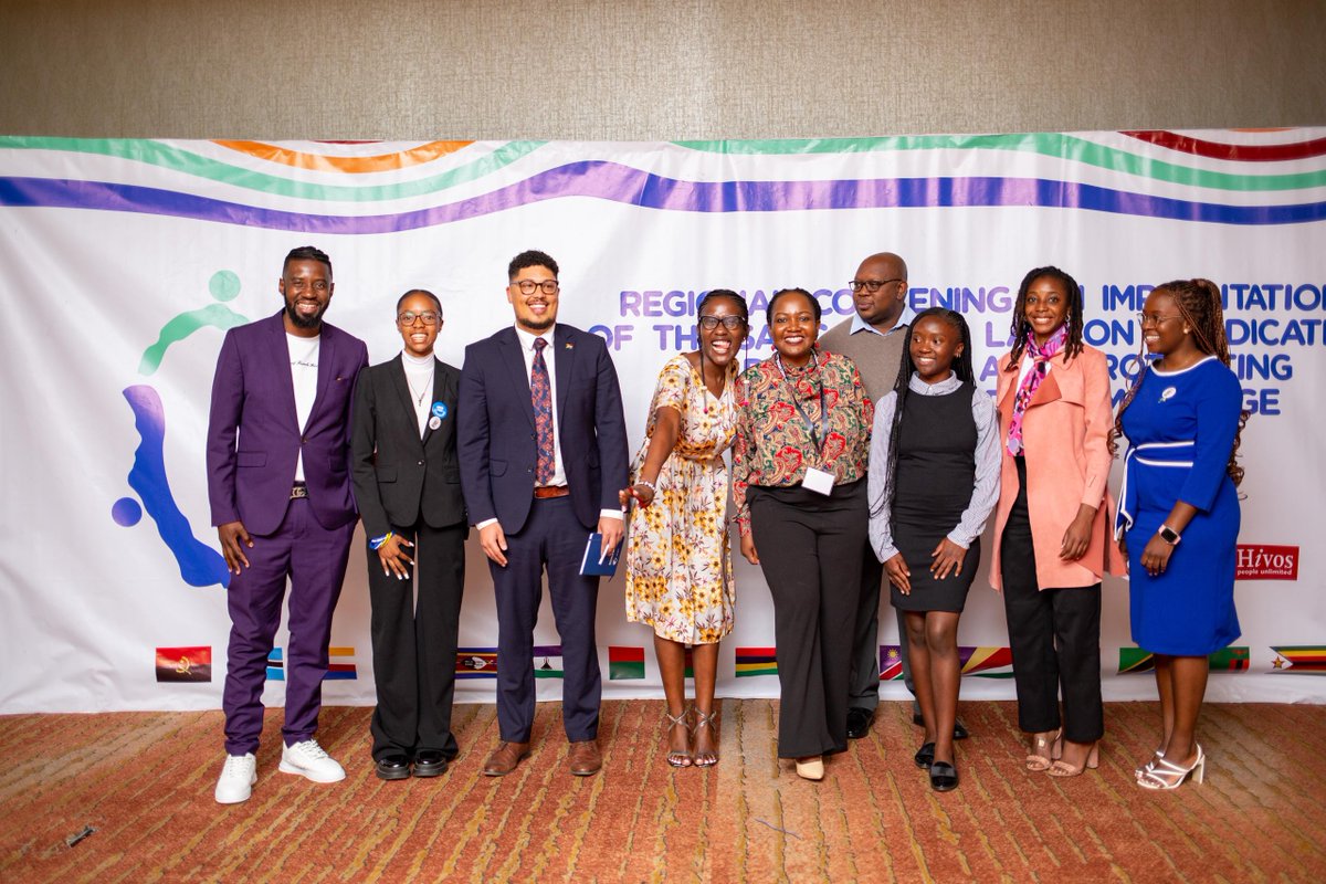 Had an amazing interaction with the youths at End Child Marriage SADC Convening 2024 in Lusaka, Zambia. 

#SADC #EndChildMarriage