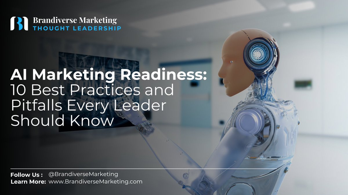 SimoneOnFire's tweet image. Is your marketing team ready for AI? AI Marketing Readiness: 10 Best Practices and Pitfalls Every Leader Should Know, is a must-read for marketing leaders navigating the shift to AI. 1l.ink/S6J7TZN

#AIMarketing #DigitalTransformation #MarketingStrategy #EmergingTech