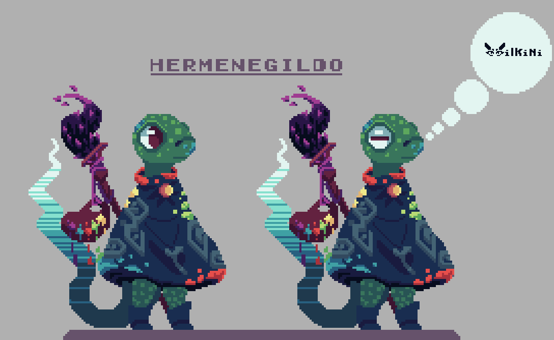 I love playing tabletop role-playing games, so I make some of my character art :D #ドット絵 #像素艺术 #pixelart #aseprite #Pixel #pixelartist #art #Pixels #RPG #characterart #dungeonsanddragons