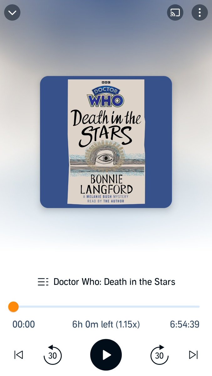 Happy publication day <a href="/bonnie_langford/">Bonnie Langford</a> Looking forward to this 📚
#DoctorWho #DeathInTheStars